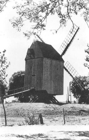 Greifswald-Eldena. Bockmühle, Repro nach Kalenderblatt