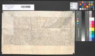 Erzbischof Ruprecht verpfändet dem Pfalzgrafen Friedrich Kaiserswerth für 35000 Goldgulden.