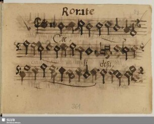 Anonymus: Rorate caeli