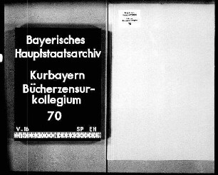 Verkauf ausländischer Bücher auf bayerischen Dulten bzw. Übersendung an bayerische Buchhändler