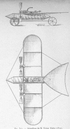 Tatin, 1879 : Technikgeschichte | Fliegende Menschen | Flugzeuge | Projekte und Versuche