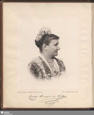 Carola Königin v. Sachsen