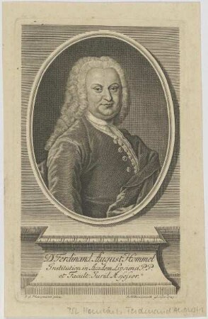 Bildnis des Ferdinand August Hommel