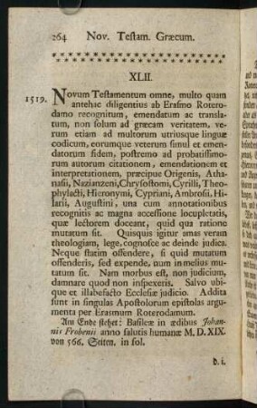 264-320, XLII. - XLIII.
