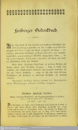 Freiberger Gedenkbuch