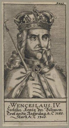 Bildnis des Wenceslaus IV.