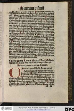 Anitii Manlii Torquati Severini Boetii ordinarii patricii viri exconsulis de consolatione philosophie liber primus incipit.
