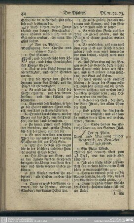 Der 73. Psalm