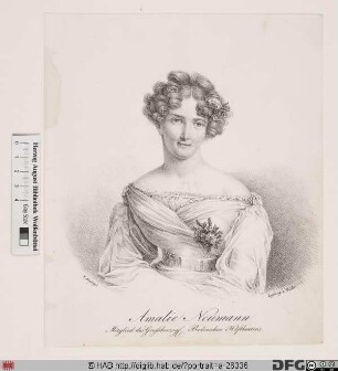 Bildnis Amalie Haizinger, verw. Neumann, geb. Morstadt