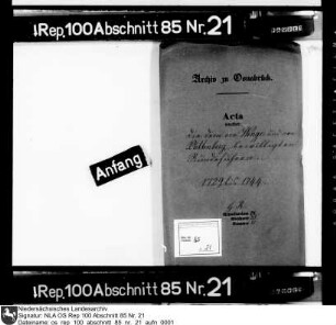 Rundefuhren für von Wenge und von Plettenberg