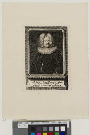 Johannes Schlüter J.U.D. und Syndicus der Kayserl. freyen Reichs=Stadt Hamburg