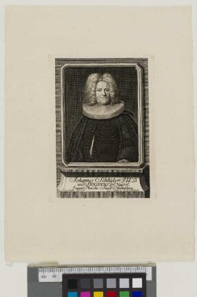 Johannes Schlüter J.U.D. und Syndicus der Kayserl. freyen Reichs=Stadt Hamburg