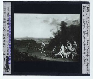 Vertangen, Landschaft mit Nymphen, Silen und Satyr (Braunschweig HAUM 194)