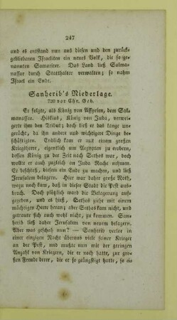 Sanherib's Niederlage