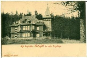 Rehefeld. Jagdschloss