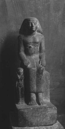 Sitzfigur der Sebehhotep mit seiner Gemahlin