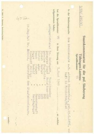 Blumenthal, Alfred
