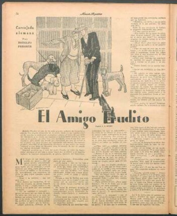 El amigo erudito : Carcajada alemana por Rodolfo Presber