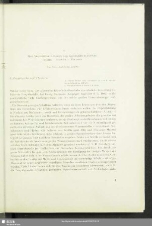 Das Allgemeine Lexikon Der Bildenden Künstler Thieme-Becker-Vollmer