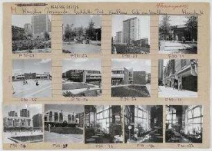 Straßenansichten. Berlin, Marzahn, Heinrich-Rau-Straße (ab 1992 Märkische Allee)/Marzahner Promenade