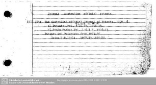 Journal Australian official
