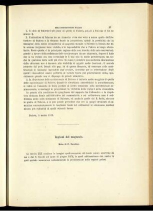 Regioni del magnesio