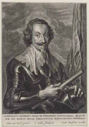 Bildnis des Godefridvs-Henricvs de Papenheim