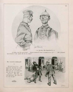 "In der Verlegenheit" "Der nervöse Fahrgast"