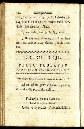 Drugi Dejl. = Zweyter Theil.
