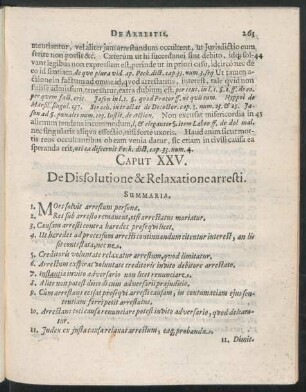 Caput XXV. - XXVI.