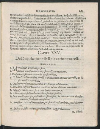 Caput XXV. - XXVI.