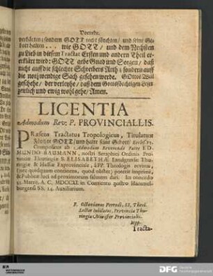 Licentia