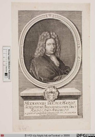 Bildnis Hermann von der Hardt