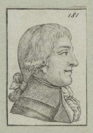 Bildnis des Gottfried August Bürger