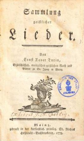Sammlung geistlicher Lieder