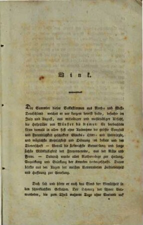 Stimmen der Menschheit aus den Hospitälern