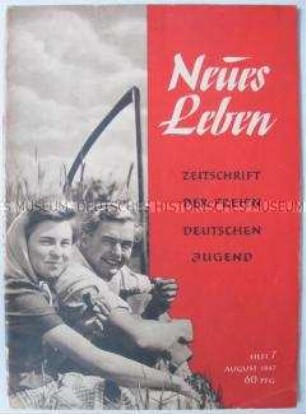 Jugendzeitschrift "Neues Leben" u.a. zur Ernte