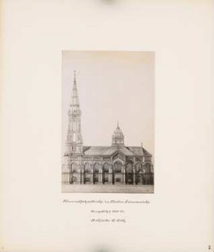 Himmelfahrtskirche am Humboldthain, Berlin-Wedding: Seitenansicht