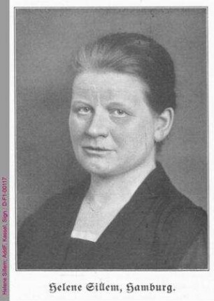 Porträt von Helene Sillem