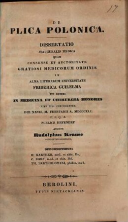 De plica Polonica