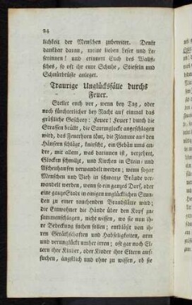 24-28 Traurige Unglücksfälle durchs Feuer