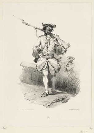 Soldat unter Ludwig XV.