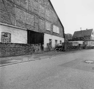 Sachteil: Mauereinfriedung; Michelstadt, Schloßstraße 4