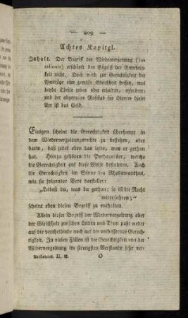 209-217, Achtes Kapitel