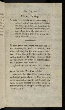 209-217, Achtes Kapitel