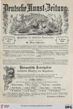 Nr. 1 (3. Januar 1869)
