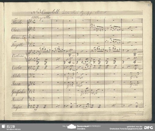 No. 3 Quartett: "Gute Nacht gute Nacht"