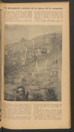 Un documento colonial de la época de la conquista