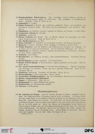 Holzskulpturen (109-192)