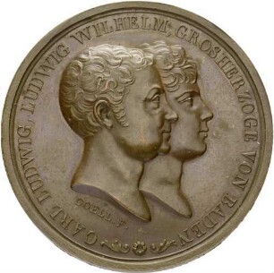 Medaille Karl und Ludwig